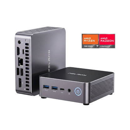 Mini PC Gaming Peladn WO7 AMD Ryzen 7 7735U 32GB DDR5 1TB SSD Radeon 680M Win 11 Pro