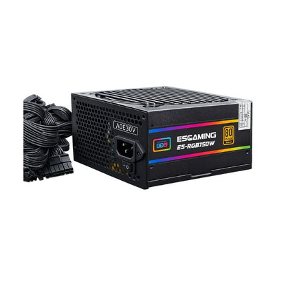 Fuente de Poder ESGAMING 750W 80 Plus Gold ATX
