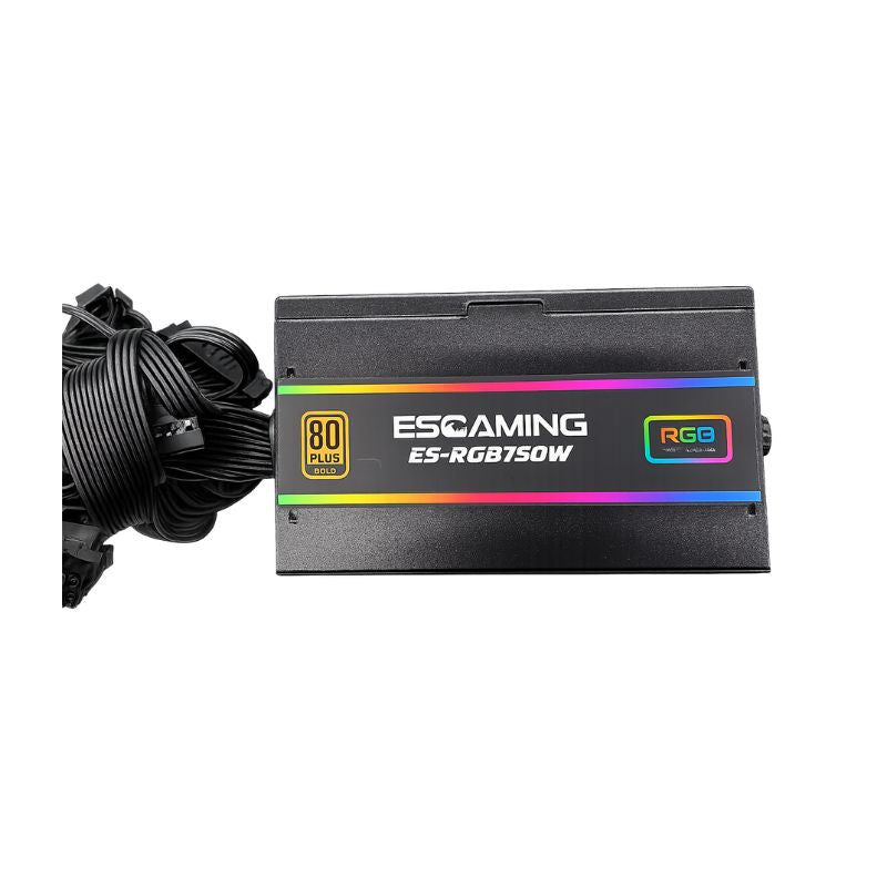 Fuente de Poder ESGAMING 750W 80 Plus Gold ATX