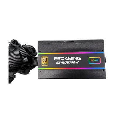 Fuente de Poder ESGAMING 750W 80 Plus Gold ATX
